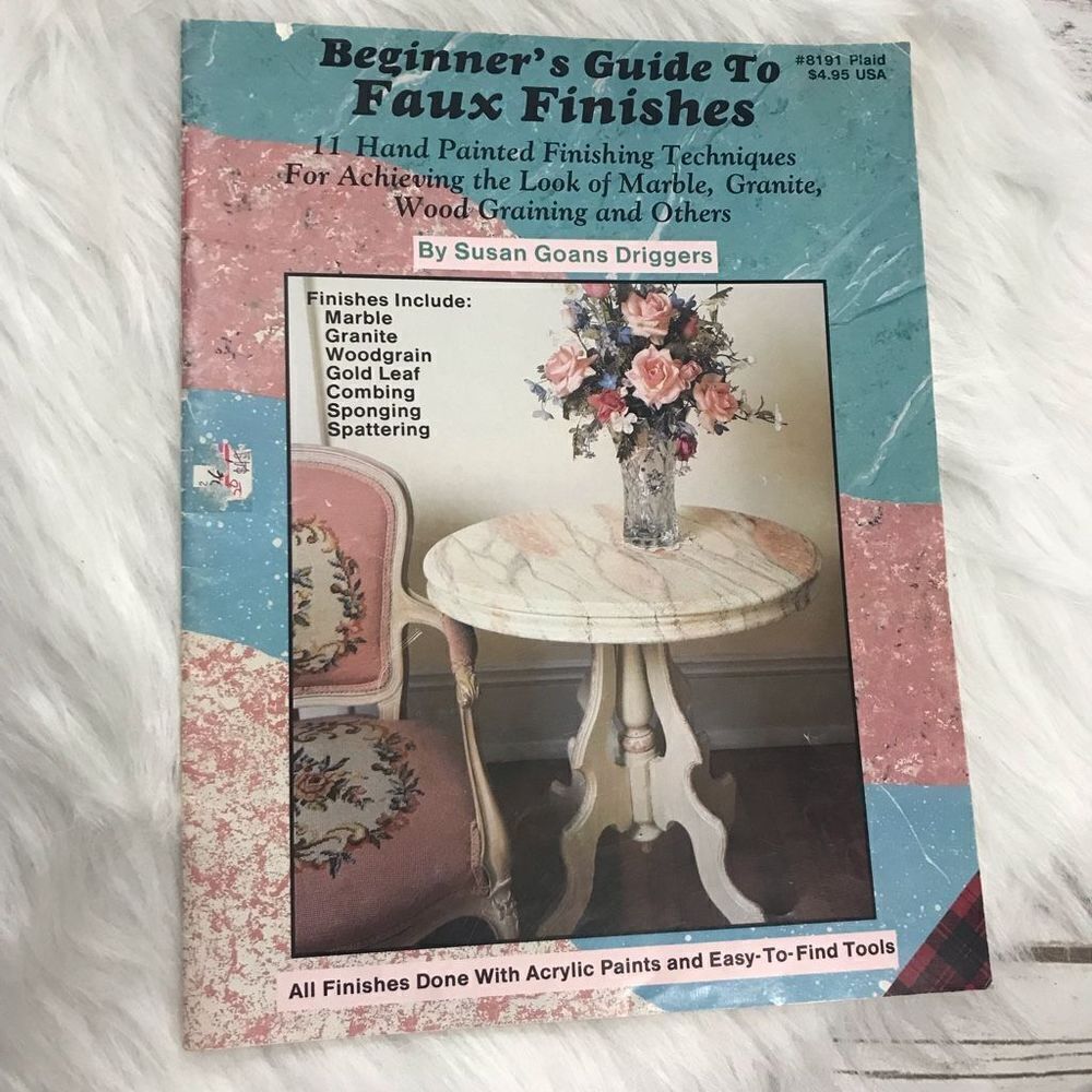 Beginners Guide to Faux Finishes Booklet Manuel‎